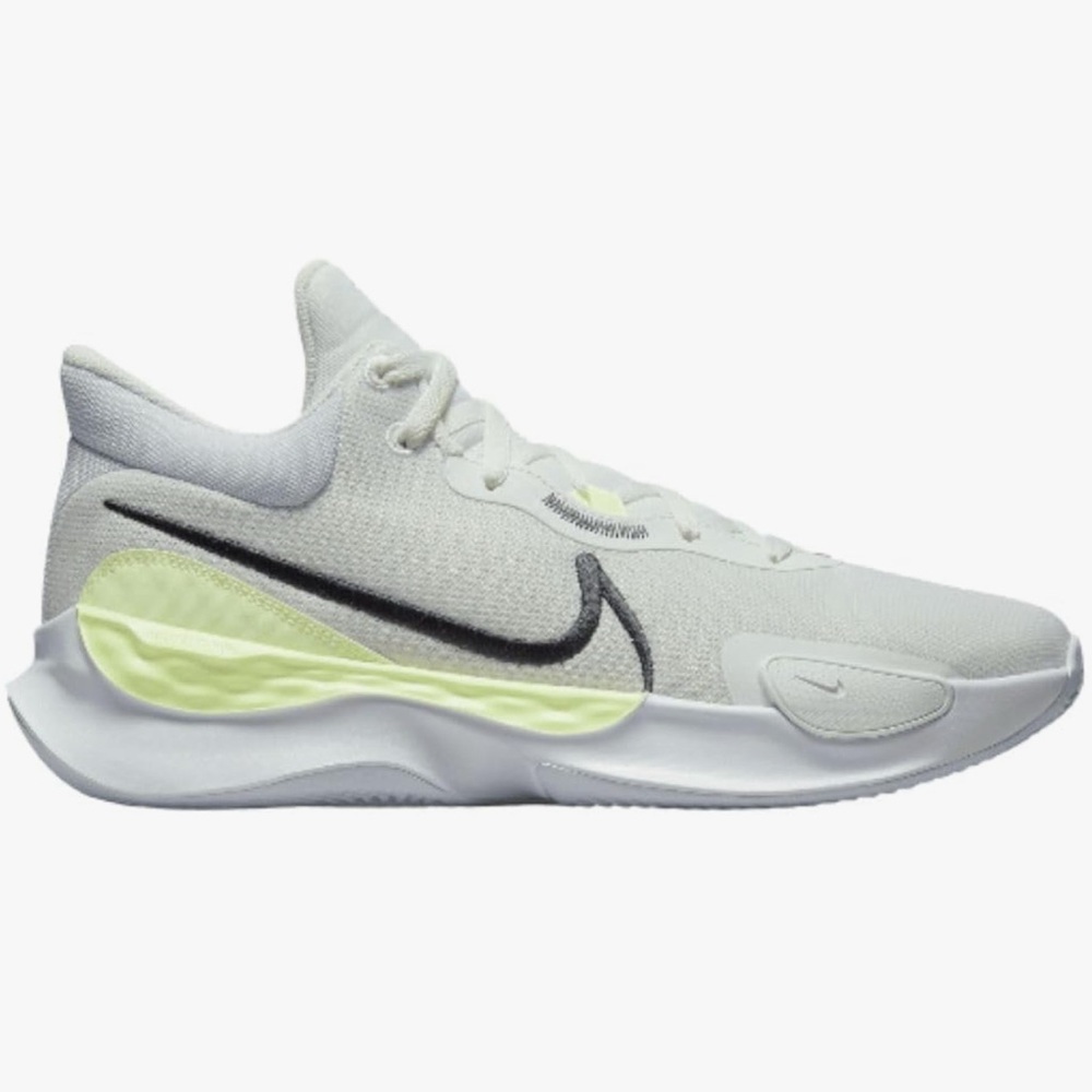 Nike Renew Elevate 3 Basketball Shoes Sneakers 11 In White Barely Green Sports